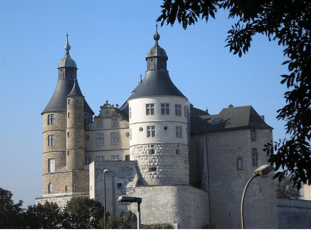 castle dukes wurtemberg in Montbéliard
